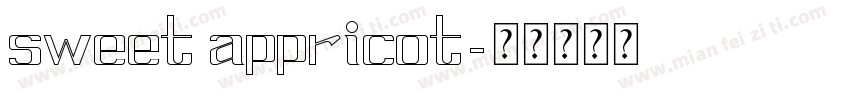 sweet appricot字体转换
